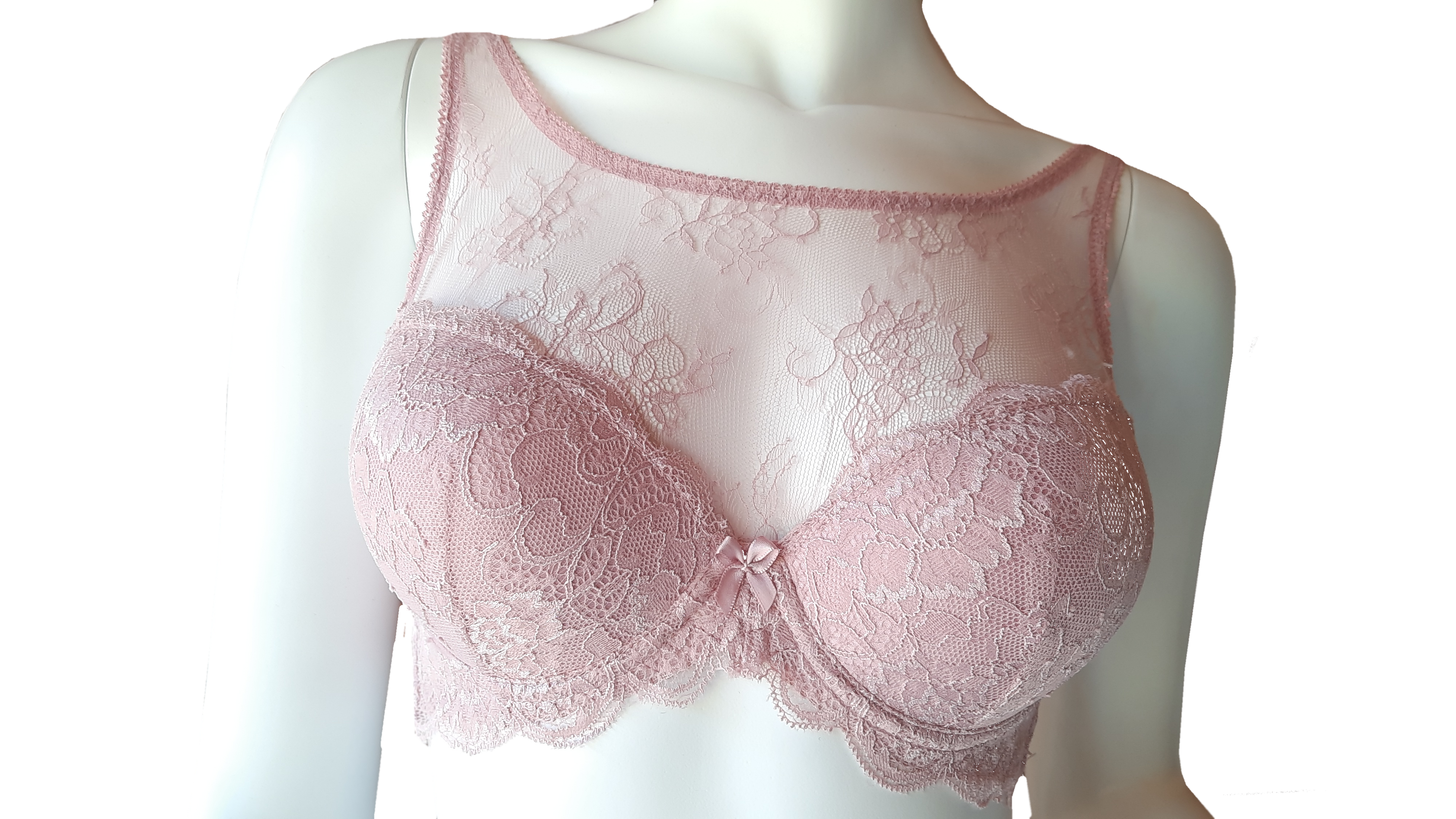 Light Pink Bra with Lace – Pomling